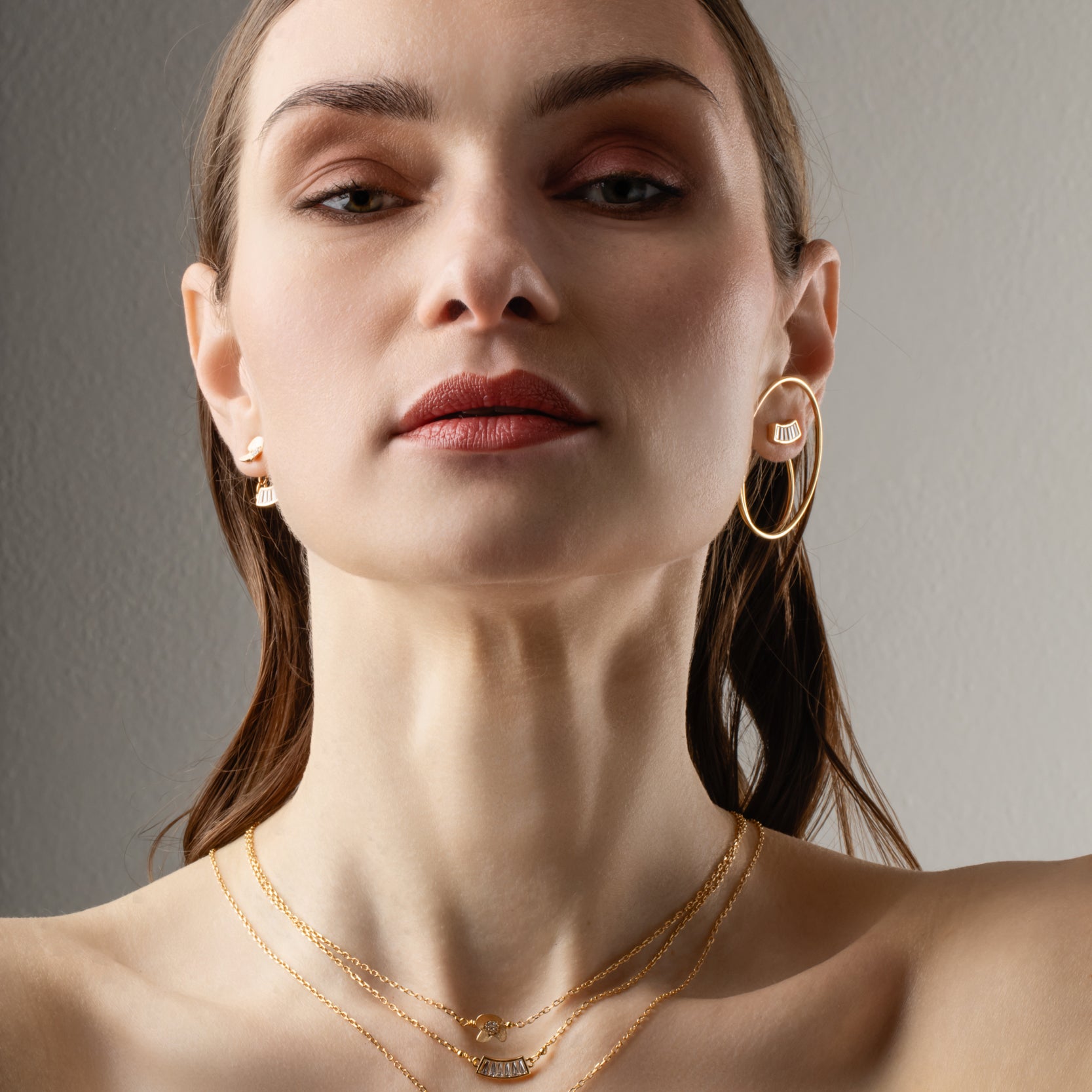 Ear Charm Orbita Doppia - Myoh Jewelry