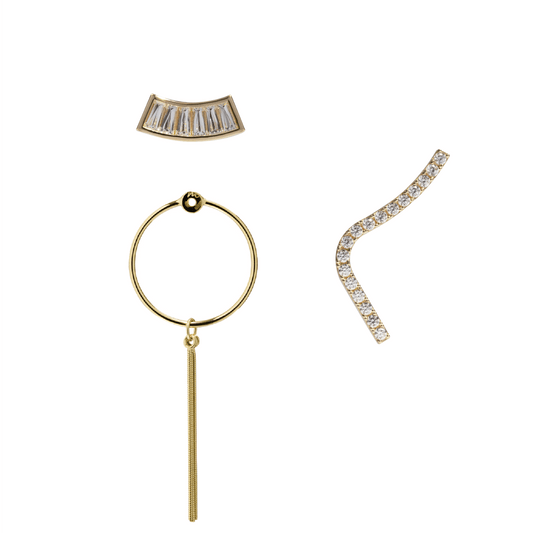Set Orecchini Celestial Whisper - Myoh Jewelry
