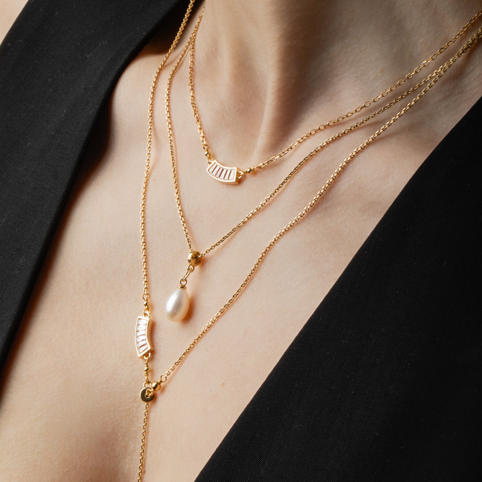 Collana Elara a Y - Myoh Jewelry