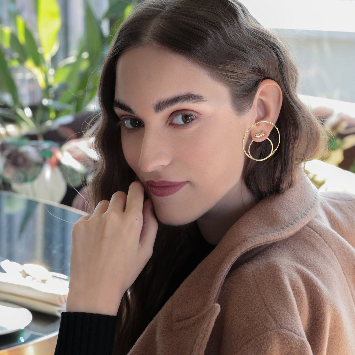 Ear Charm Orbita Doppia - Myoh Jewelry