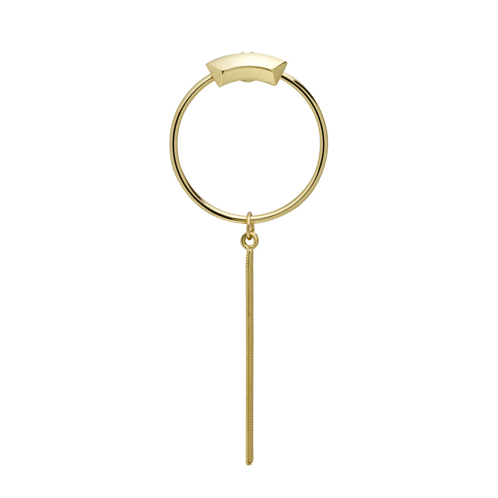 Charm Orbita Fugace con orecchino Aurora, perfetto per look minimal chic | MyOh Sistema Modulare
Statement orbital charm paired with Aurora earring for day-to-night versatility | MyOh Italian Artisanal
